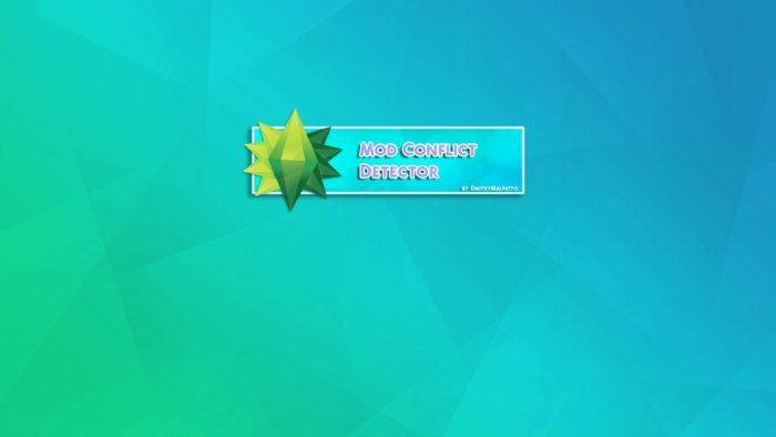 Мod Conflict Detector для Симс 4