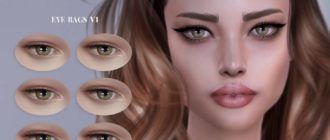 Мешки под глазами V1