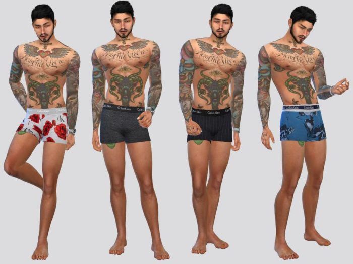 Мужские дизайнерские боксеры Calvin Klein
