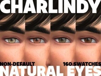 Огромный пак с натуральными глазами Charlindy