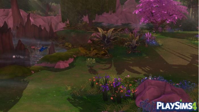 Секретное место sims 4 в Виллоу Крик