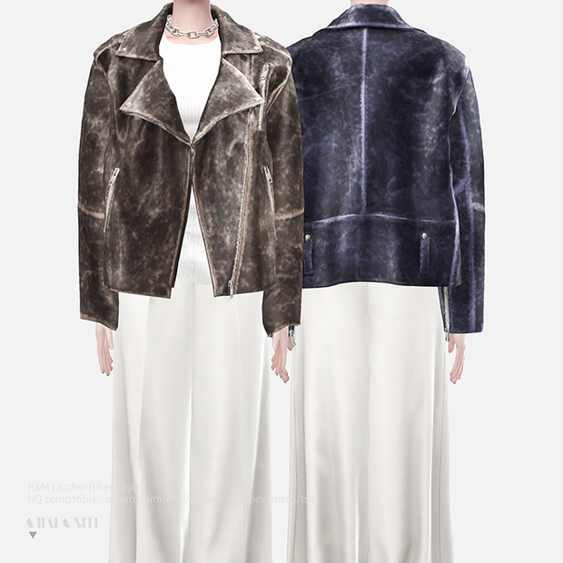 Куртка "H&M Leather Biker Jacket" от Charonlee ?️✨