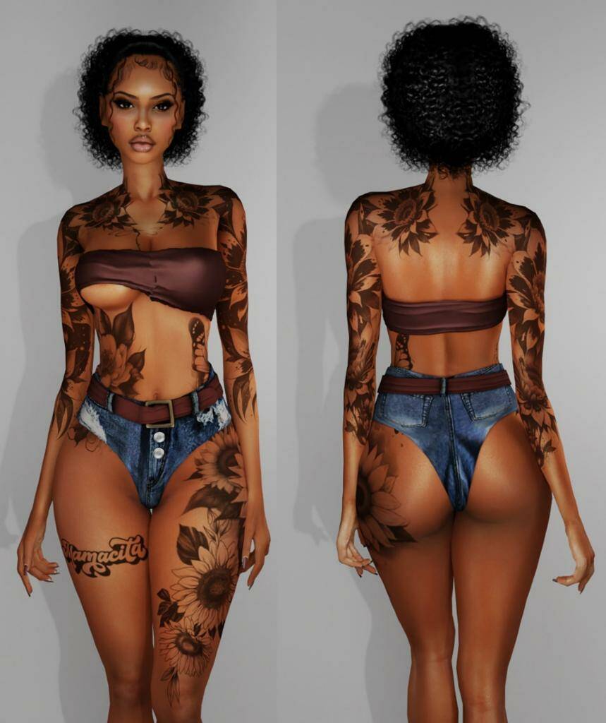 Тату "Sunflowers Tattoo" от Theasimz ?✨