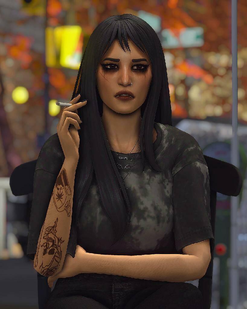 Позы "SMOKING POSES 2" от Siimplysims
