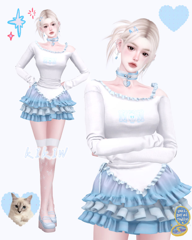 Юбка с блузкой Skirt set