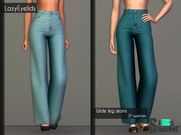 Джинсы для симок "Wide Leg Jeans" ?